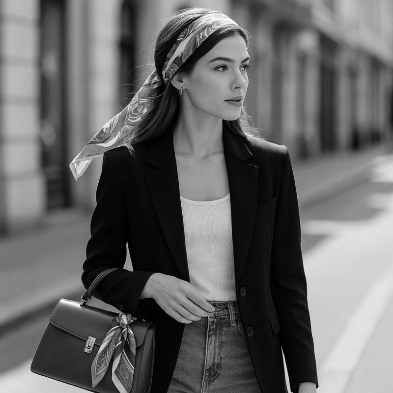the-return-of-the-silk-scarf-and-why-everyones-wearing-it-differently